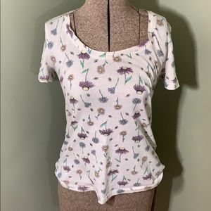 Fabric-Softened Flower Tee